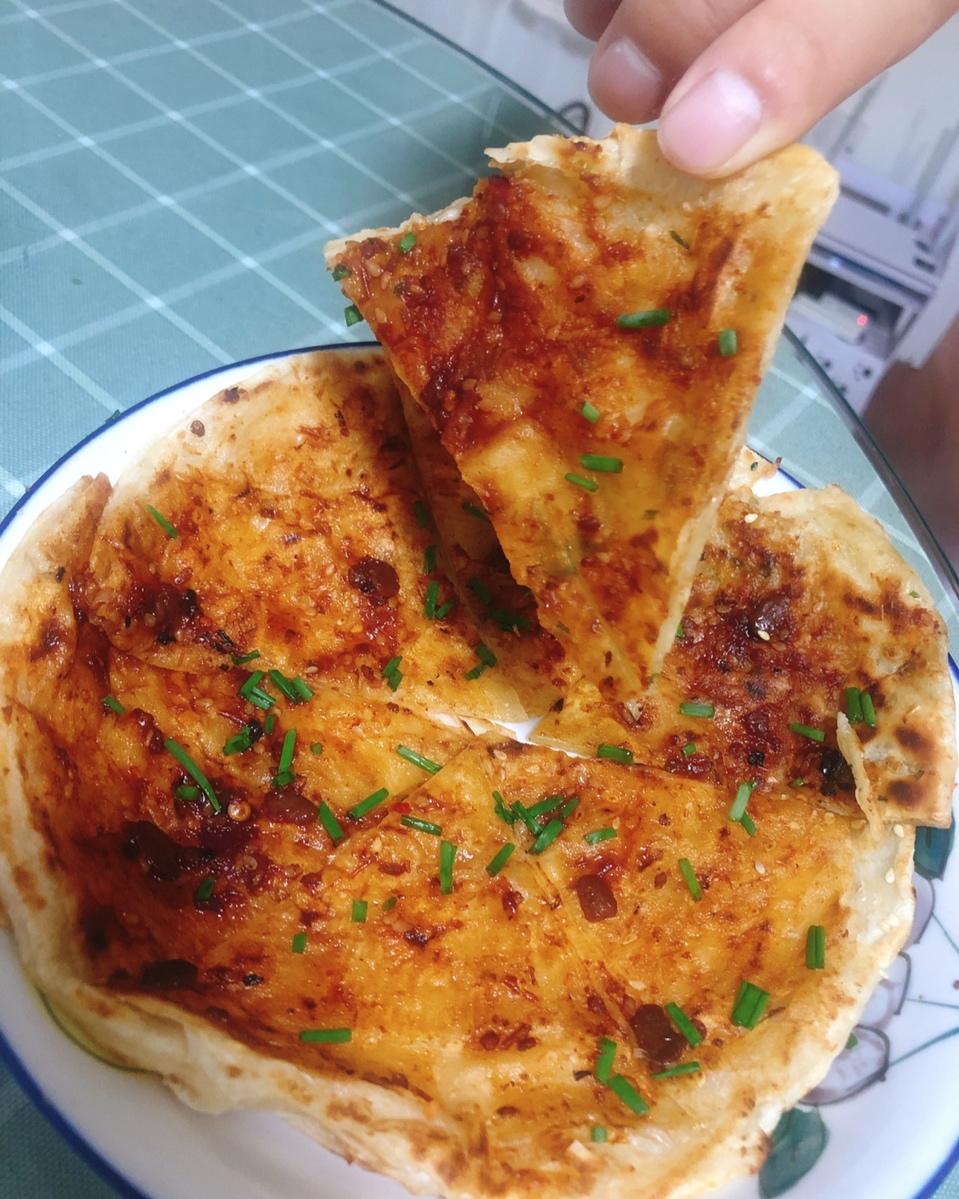 无需揉面搞定酱香饼