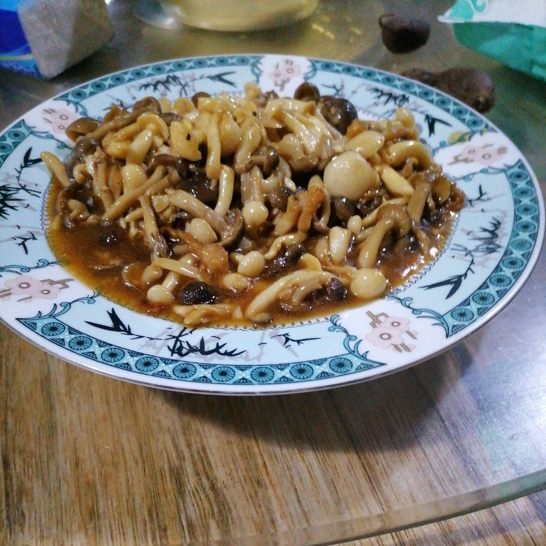 5555555555551做的新版蘑菇炒肉