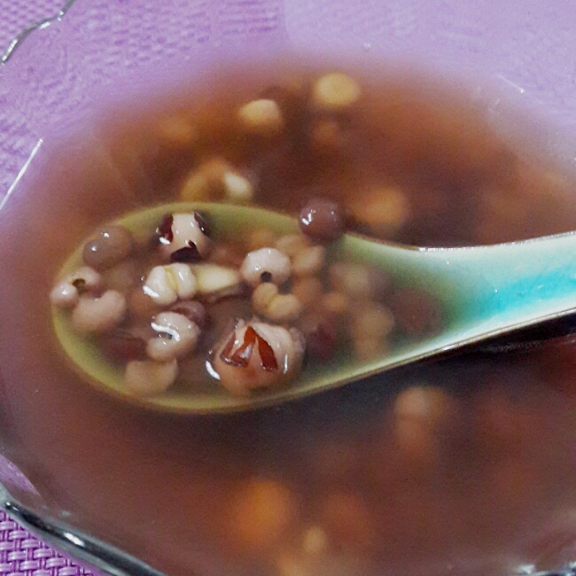 红豆薏米糖水