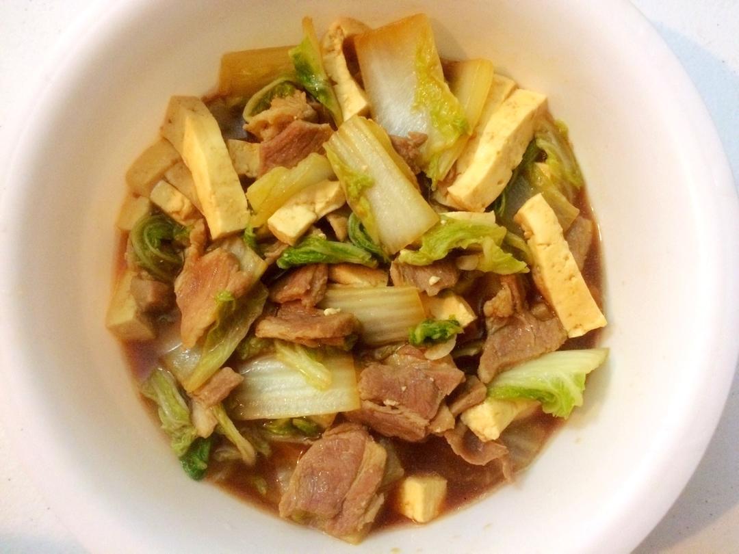 猪肉白菜炖粉条