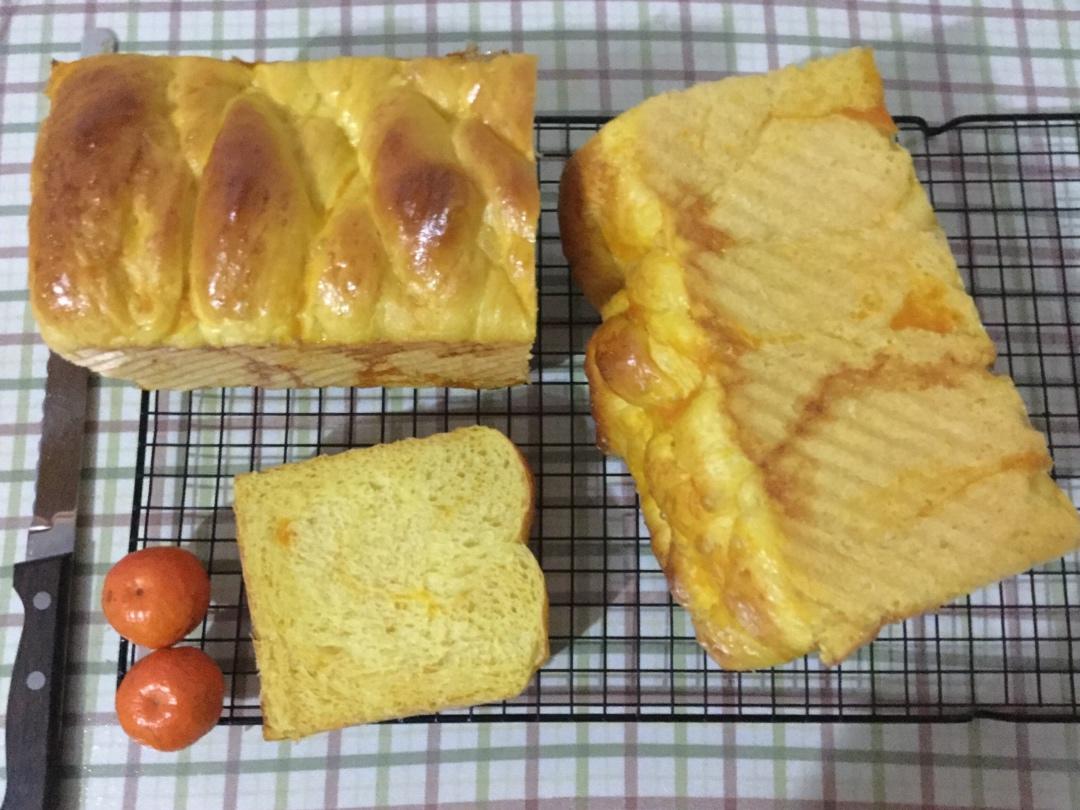双倍美味南瓜吐司（双重南瓜，美味加倍）