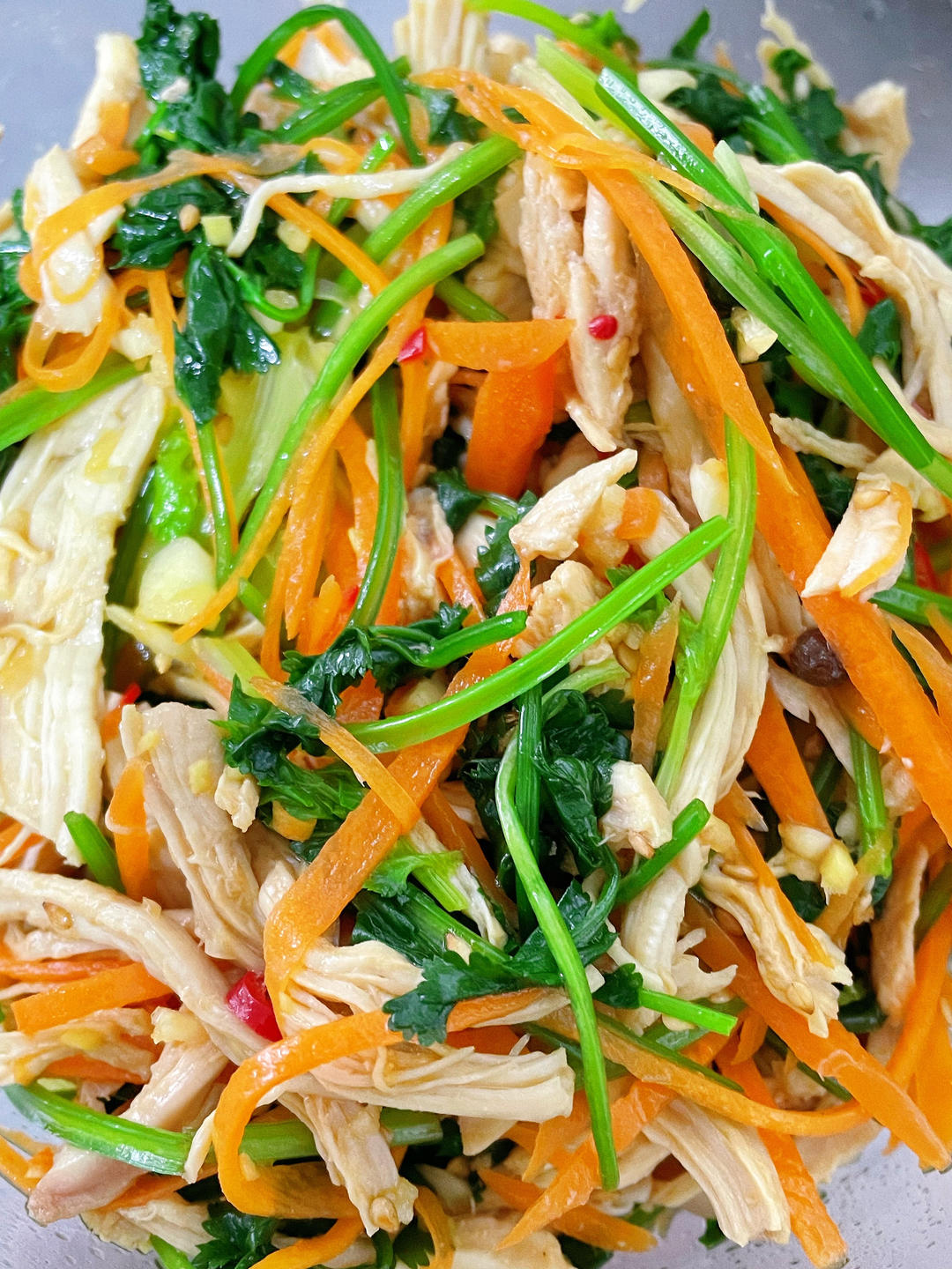 夏季清爽开胃🥒十分钟搞定🐤低脂凉拌鸡胸肉