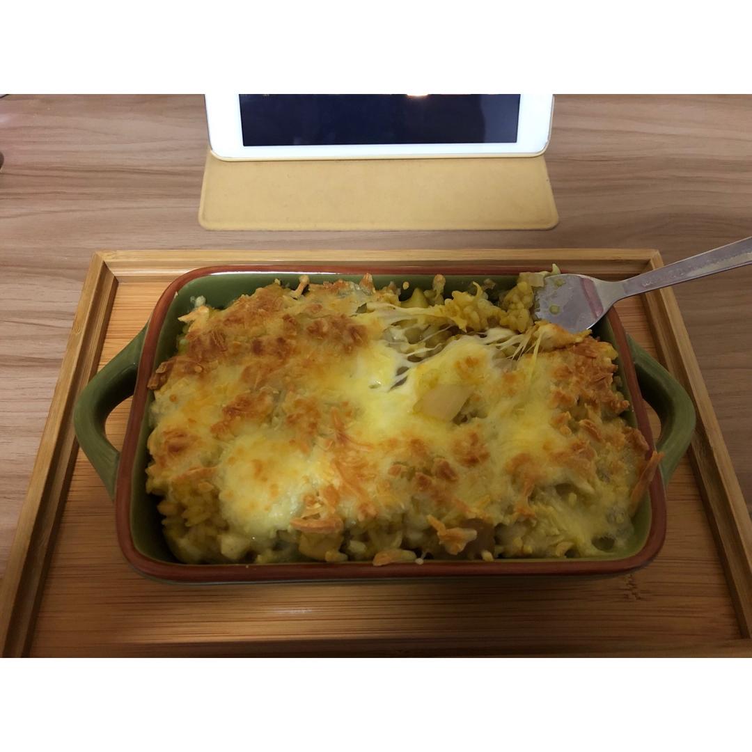 堂妈教你咖喱鸡肉焗饭