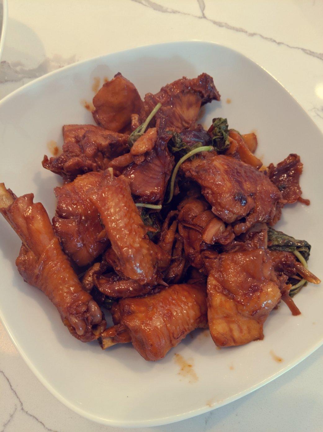 台式三杯鸡