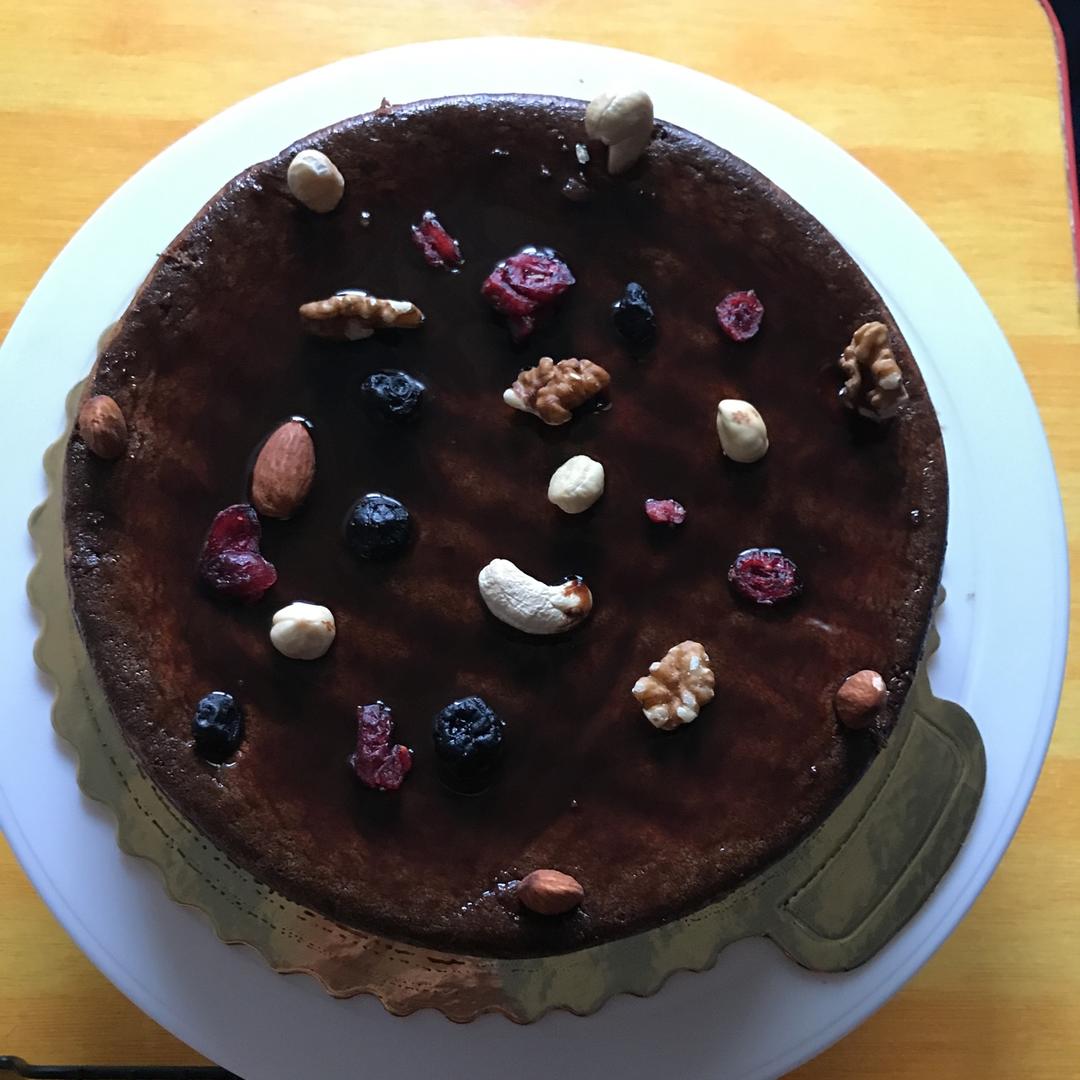 巧克力酱戚风蛋糕