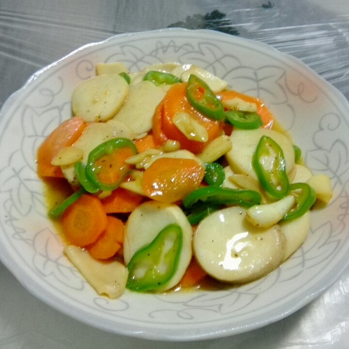 老丁的私房菜-美极杏鲍菇