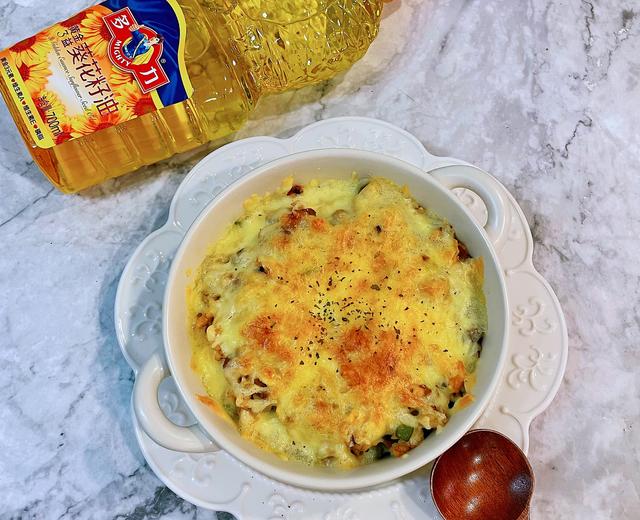 家人爱吃的焗饭的做法