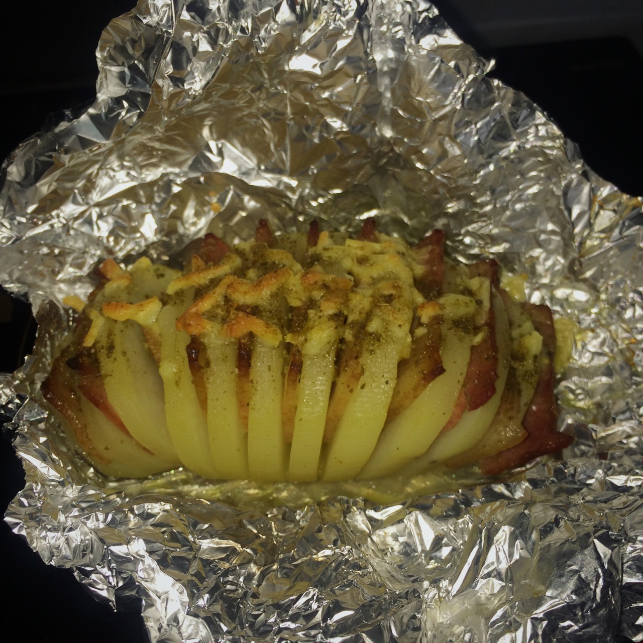 培根风琴烤土豆