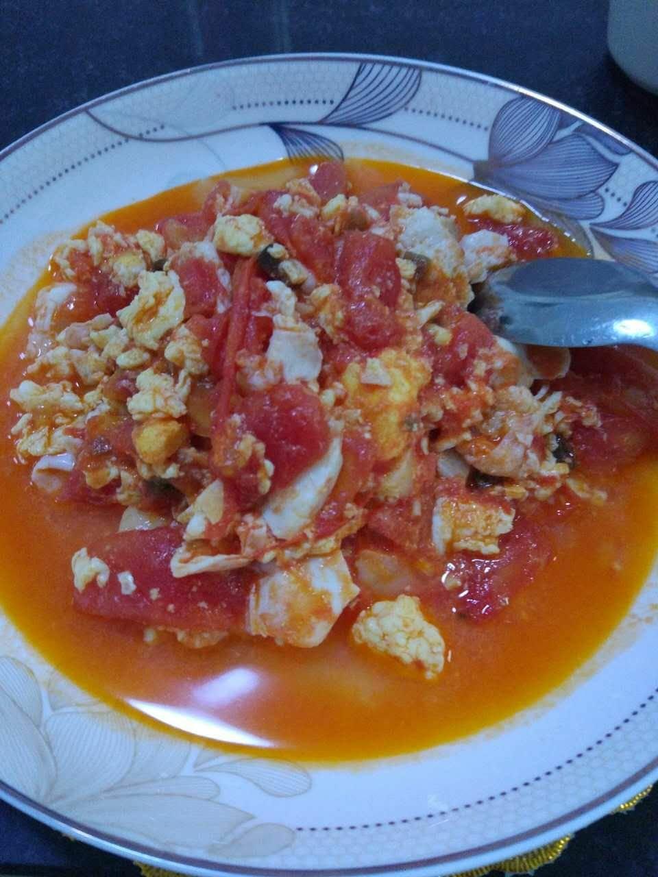 西红柿炒鸡蛋