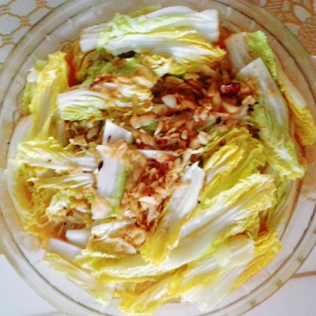 蒜蓉粉丝娃娃菜