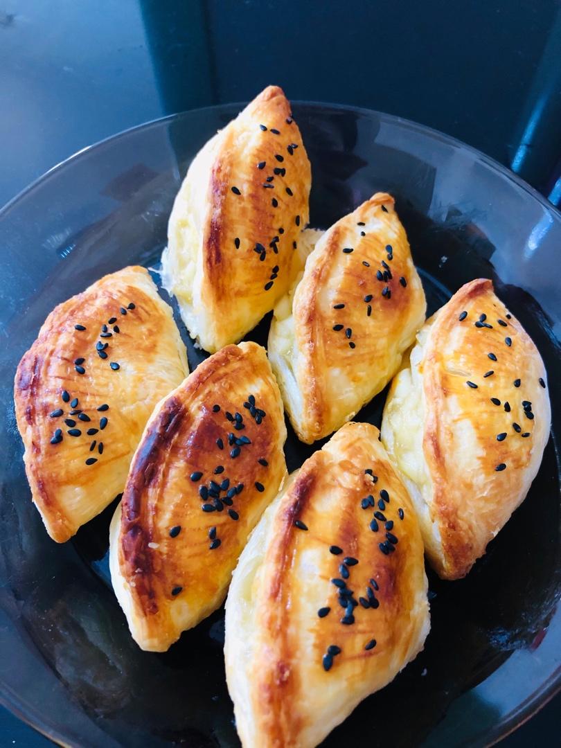 简易香蕉苹果派，香酥可口