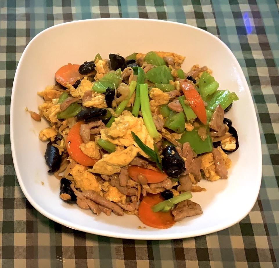 厨师长教你：“木须肉”的家常做法，营养丰富很适合老人孩子