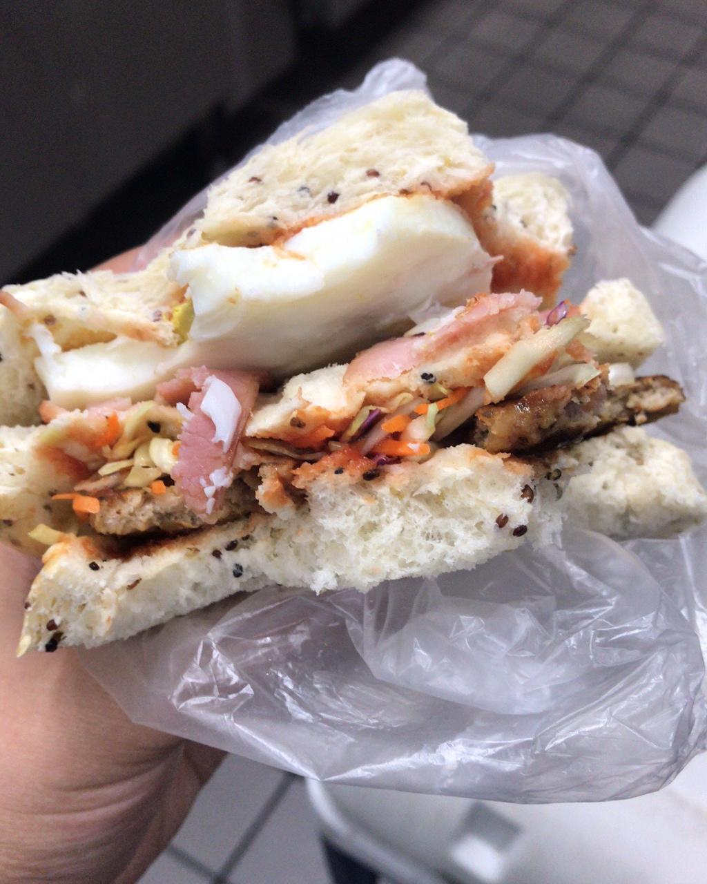 三色藜麦咸面包吐司~减脂必备