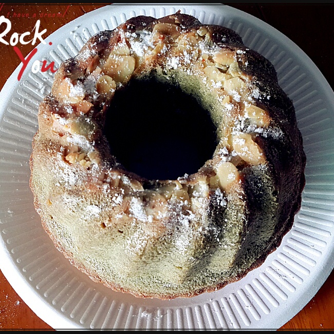 抹茶红豆磅蛋糕