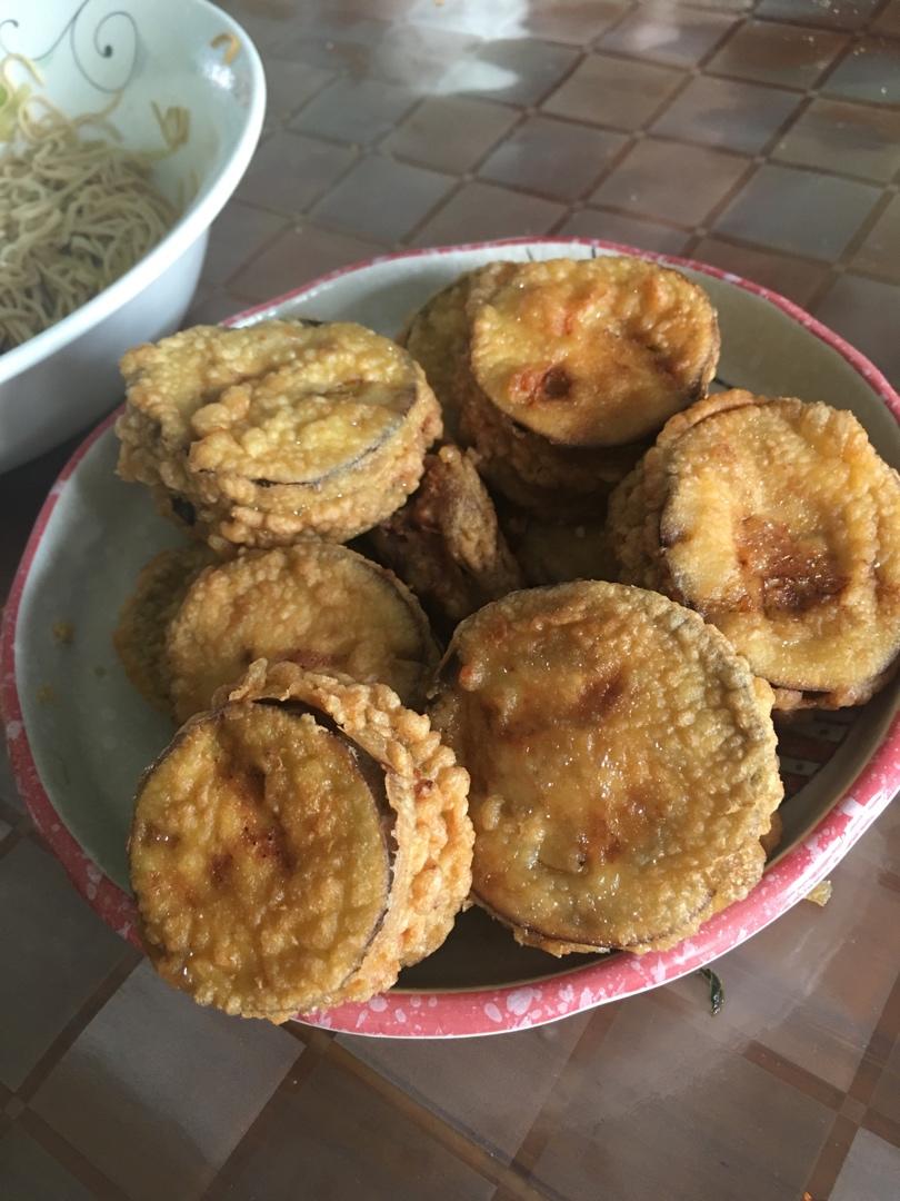 酥炸茄盒￨外酥里嫩