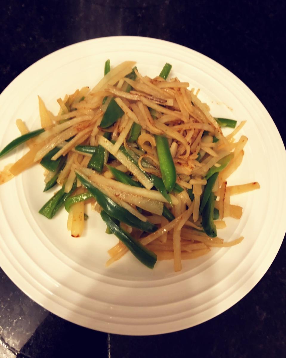 青椒土豆丝