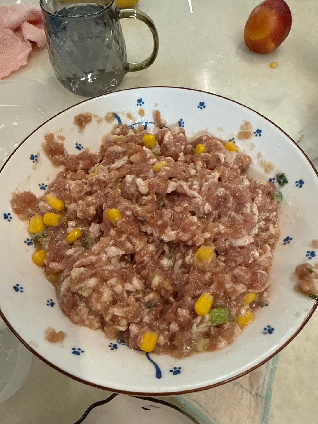 肉不柴的馄饨馅