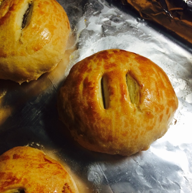 糯米椰蓉馅老婆饼