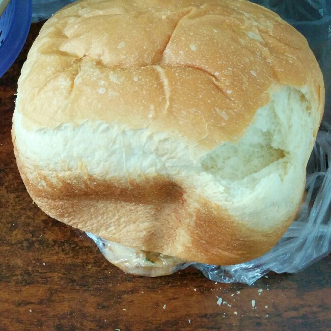 自制面包（柏翠面包机6188）