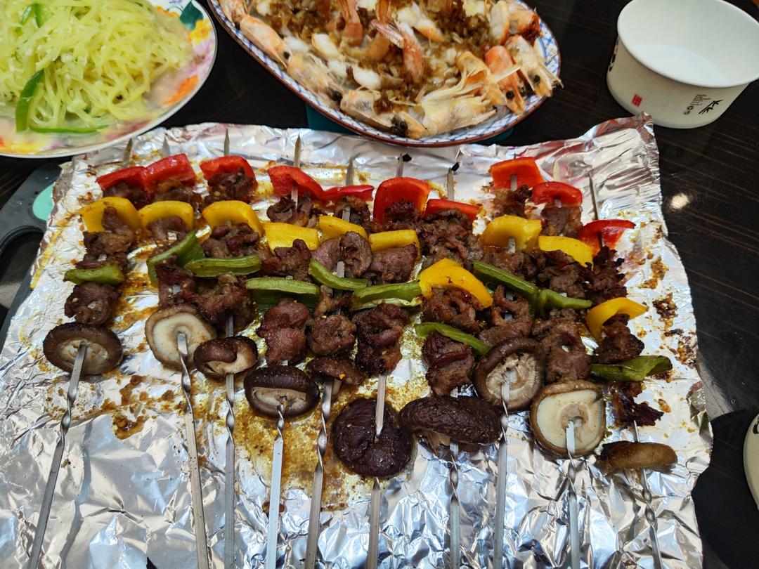 羊肉串也过【圣诞节】🎄烤箱版