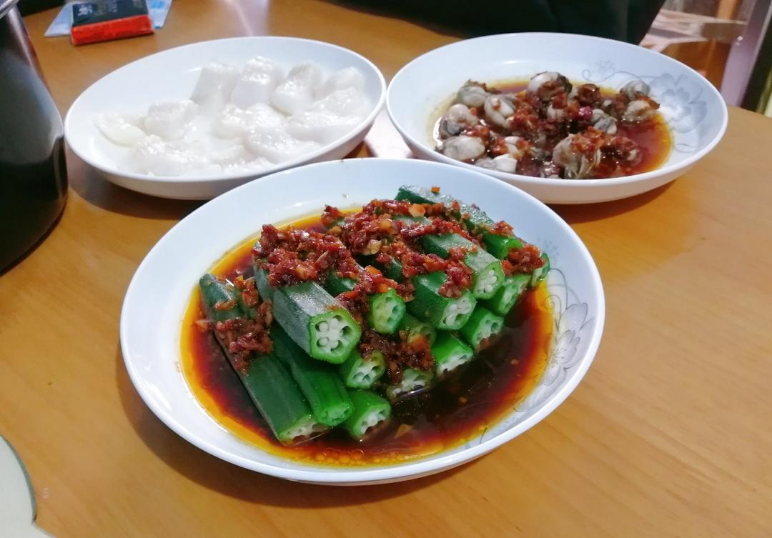 蒜蓉秋葵