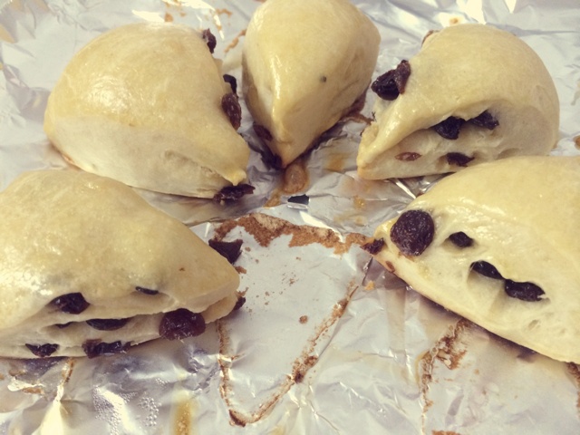 葡萄干司康（酵母版）