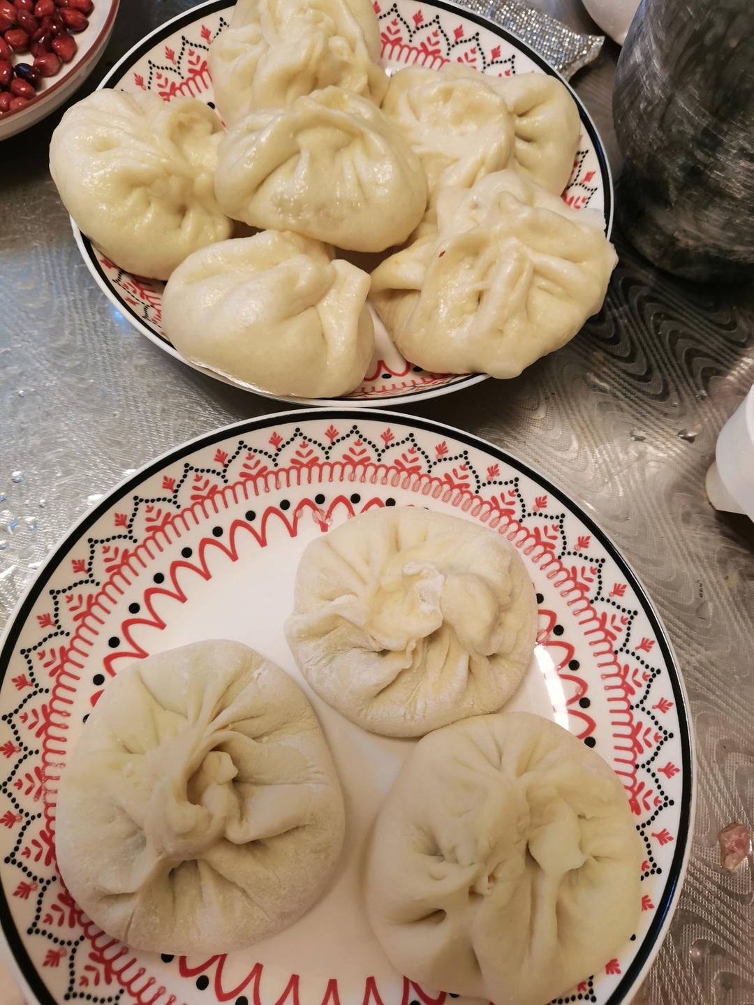 超简单自发粉包子
