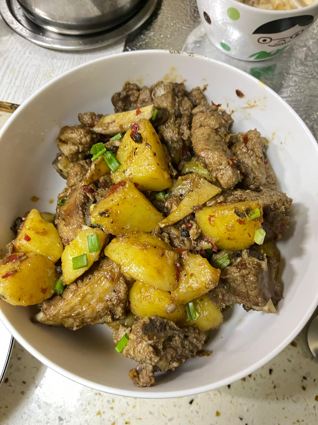 川味土豆烧排骨