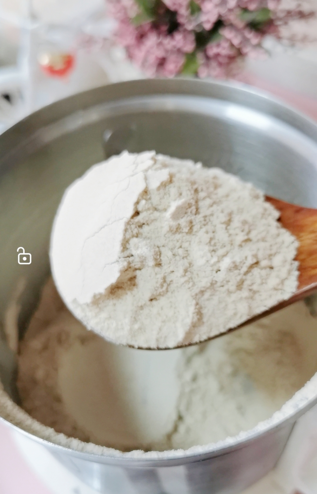 自制糙米粉～熟