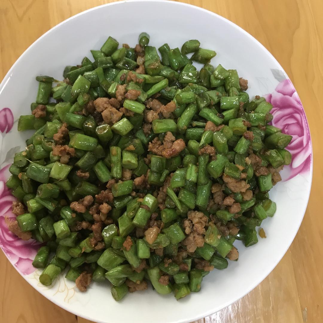 古早味下饭菜之 肉沫豆角