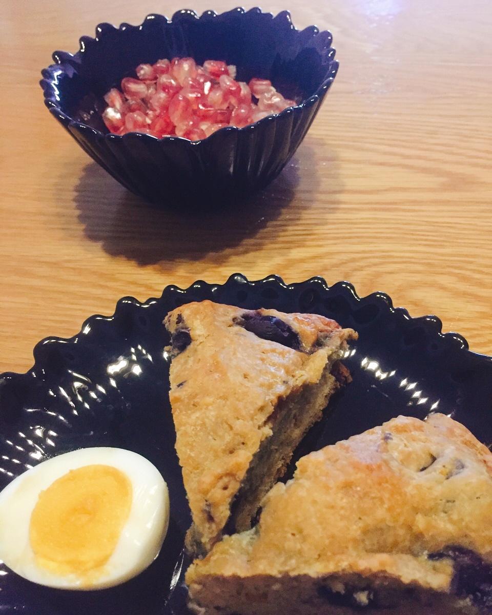黑莓全麦早餐司康丨健康·烘焙<好好吃饭2>