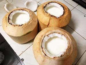 椰奶冻(椰子冻)附开椰子法的做法 步骤14