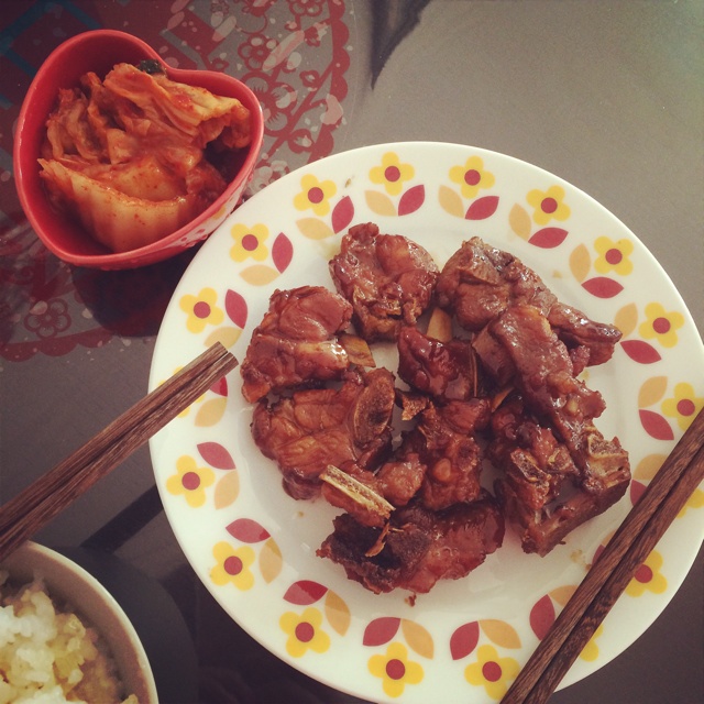懒人版糖醋排骨