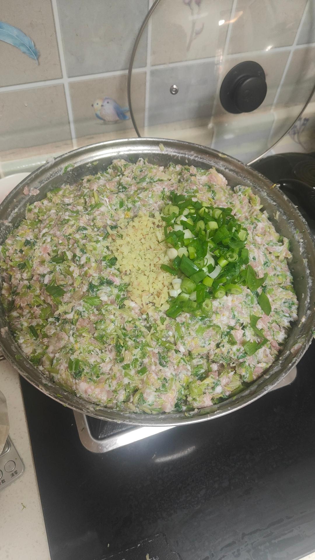 猪肉芹菜水饺（自制饺子皮版）