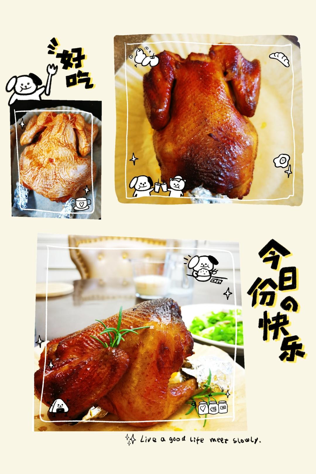 100%成功奥尔良烤箱烤鸡