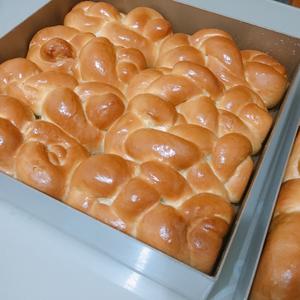 超柔软老式面包（ukoeo高比克风炉版）的做法 步骤11