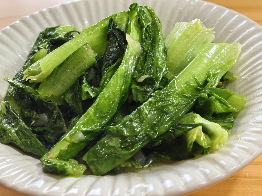 普宁豆酱烧油麦菜