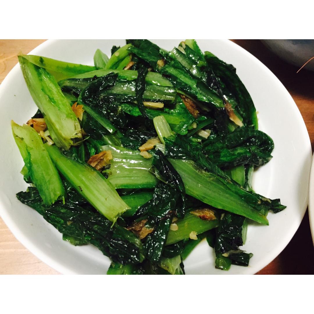 豆豉鲮鱼油麦菜