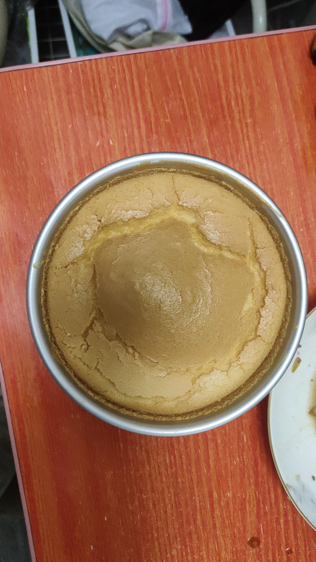 零失败6寸戚风蛋糕（十分钟制作，合适新手宝宝）