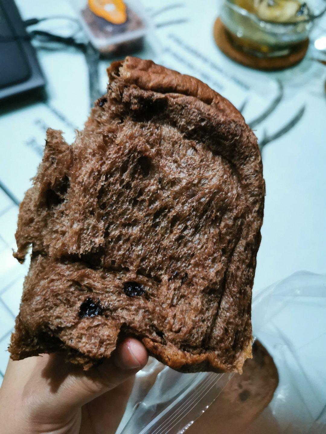 奶油巧克力吐司