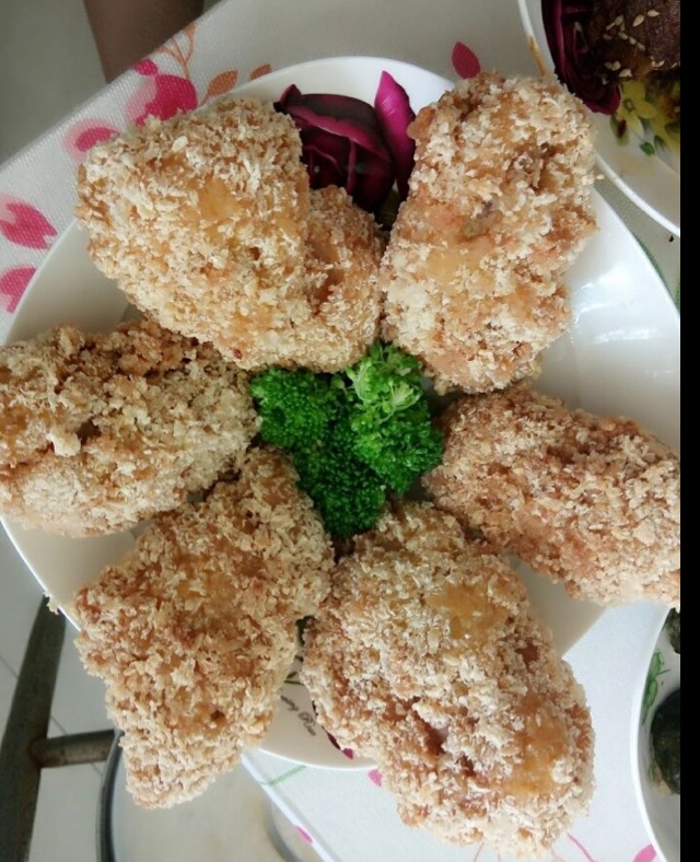 香脆辣味炸鸡翅