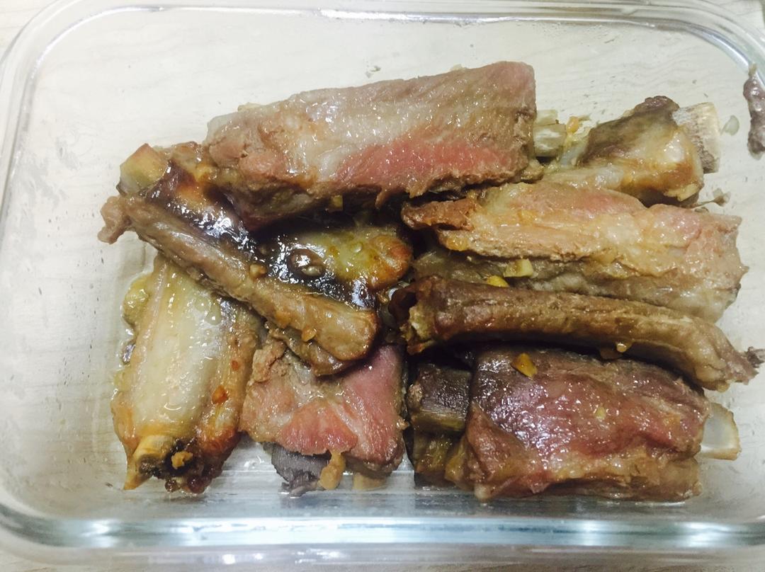 香到骨头里的蒜香排骨（烤箱）