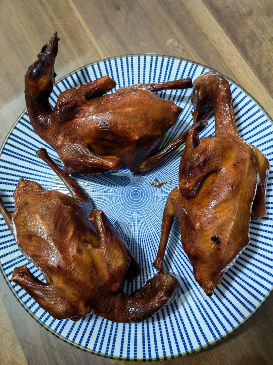 脆皮乳鸽（空气炸锅）