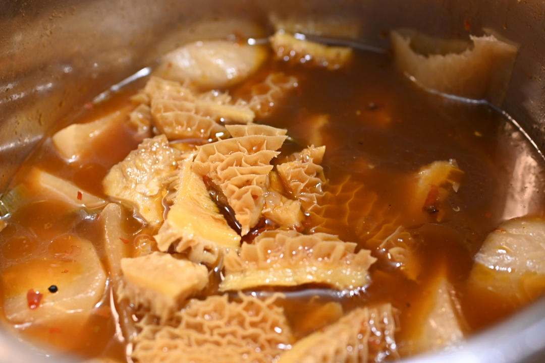 萝卜焖牛肚