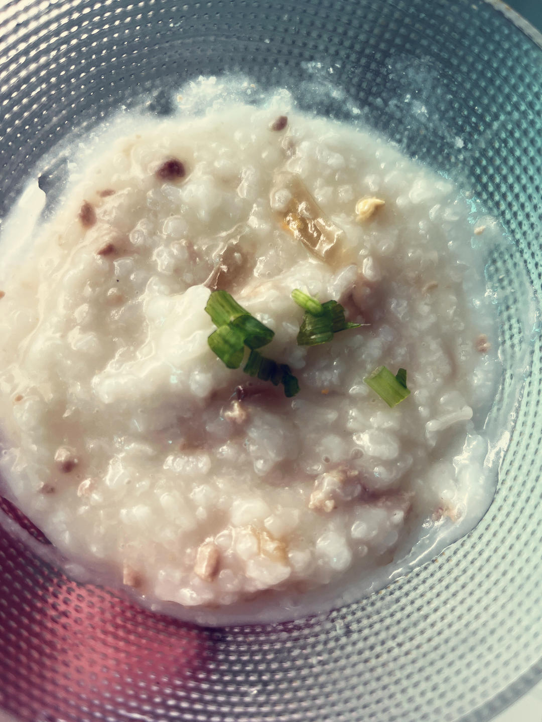 妈妈👩教我做的皮蛋瘦肉粥🥣简单快捷美味😋