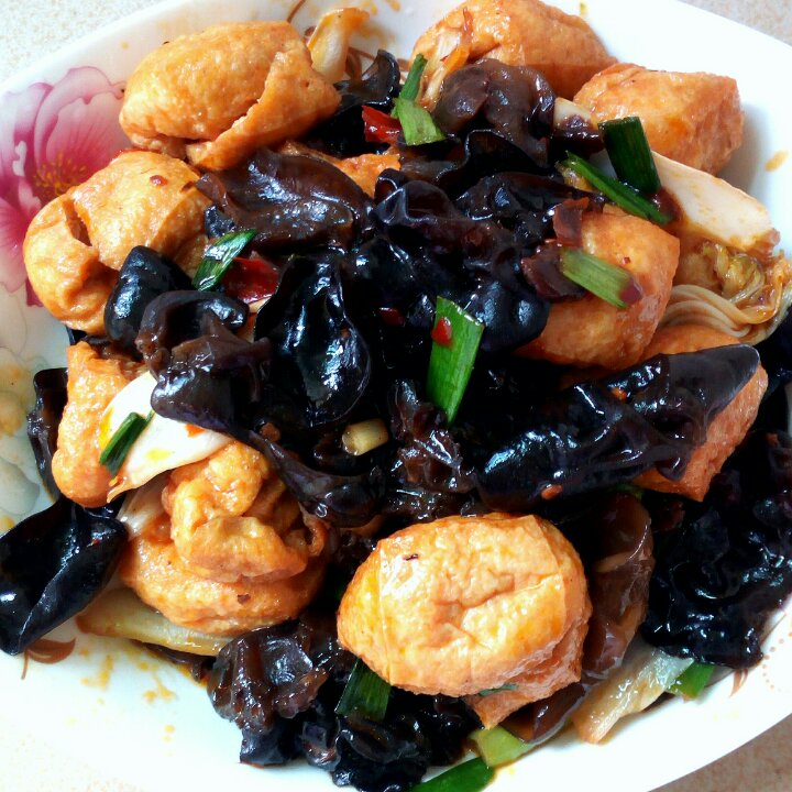 千叶豆腐烧木耳