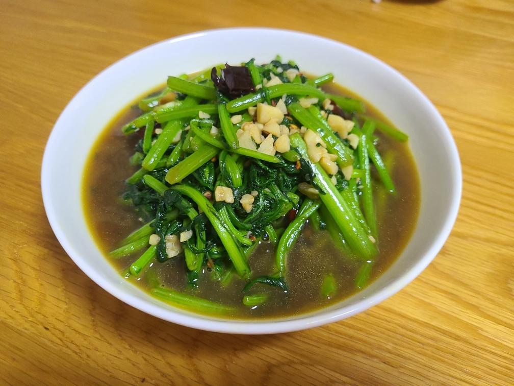 清炒茼蒿