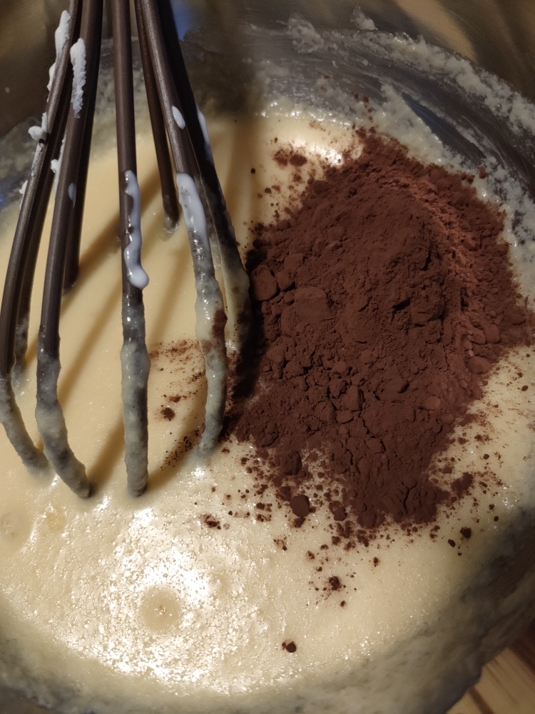 超快手低糖低脂酸奶可可低糖玛芬Chocolate Muffin的做法 步骤3