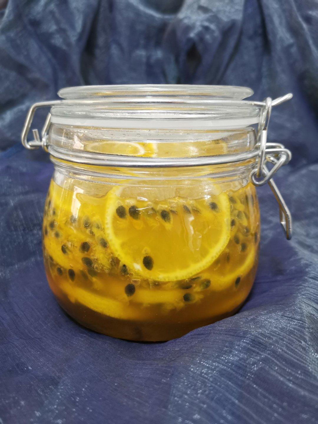 百香果柠檬蜂蜜茶