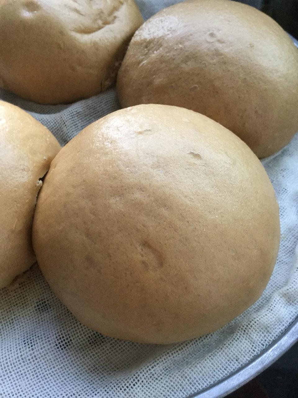 有着面包口感的红糖馒头（一次发酵）